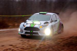 Kyle Tilley / Sarah Freeze Ford Fiesta R5 on SS3.