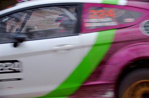 Kyle Tilley / Sarah Freeze Ford Fiesta R5 on SS3.