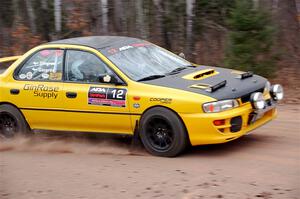 Steve Gingras / Katie Gingras Subaru Impreza on SS3.