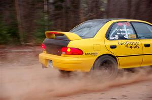 Steve Gingras / Katie Gingras Subaru Impreza on SS3.
