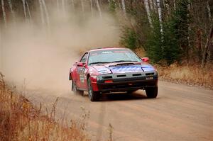 Al Dantes, Jr. / Marty Passuello Mazda RX-7 LS on SS3.