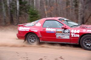Al Dantes, Jr. / Marty Passuello Mazda RX-7 LS on SS3.