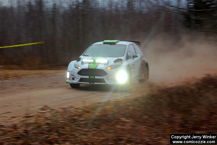 Kyle Tilley / Sarah Freeze Ford Fiesta R5 on SS3.