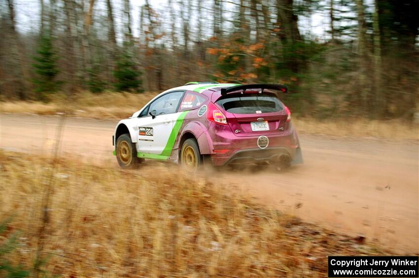 Kyle Tilley / Sarah Freeze Ford Fiesta R5 on SS3.