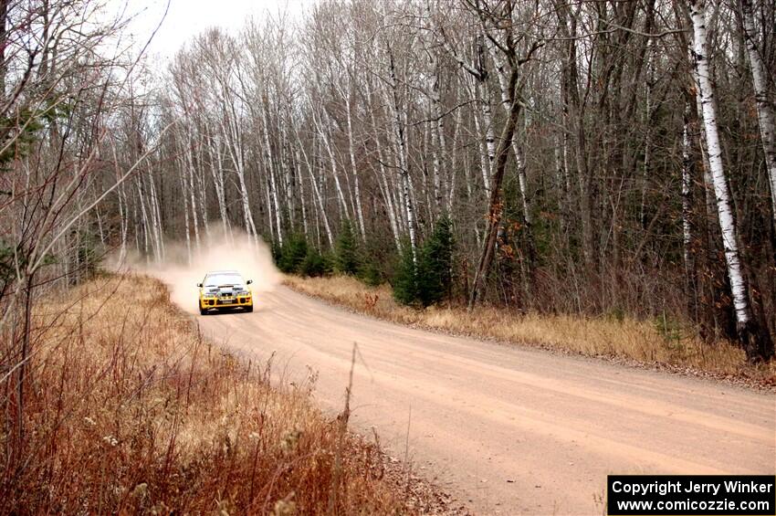 Steve Gingras / Katie Gingras Subaru Impreza on SS3.