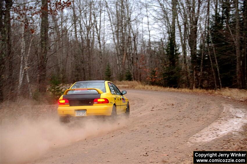 Steve Gingras / Katie Gingras Subaru Impreza on SS3.