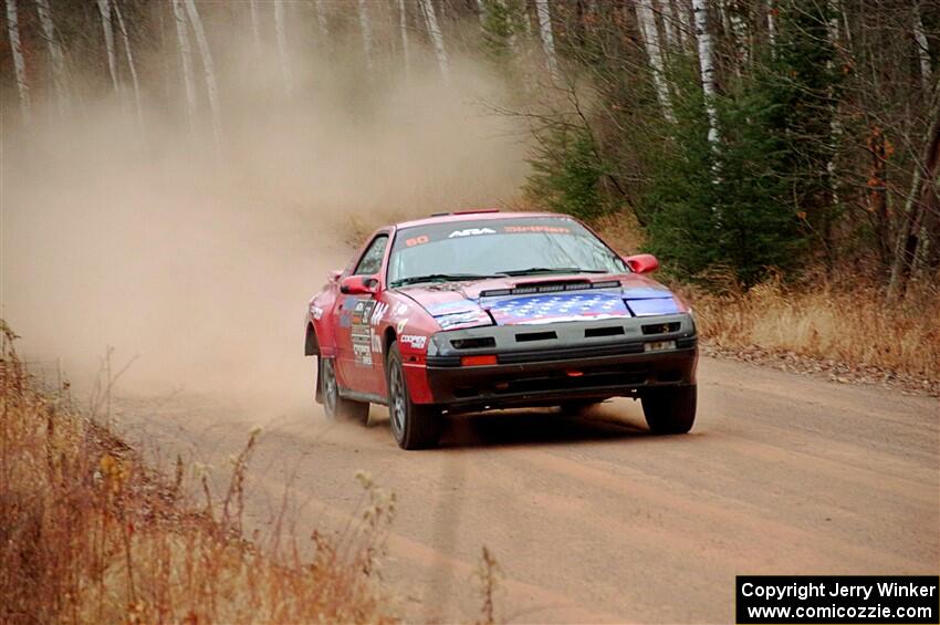 Al Dantes, Jr. / Marty Passuello Mazda RX-7 LS on SS3.