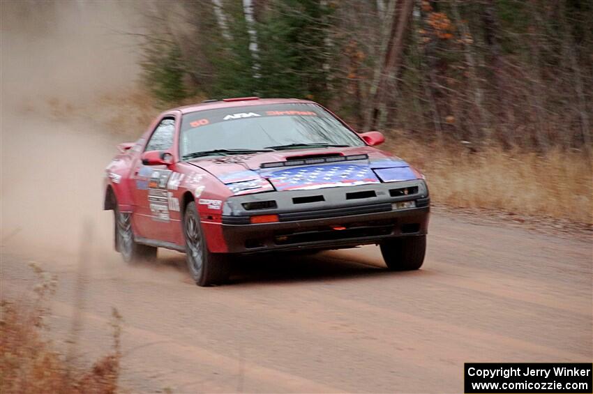 Al Dantes, Jr. / Marty Passuello Mazda RX-7 LS on SS3.