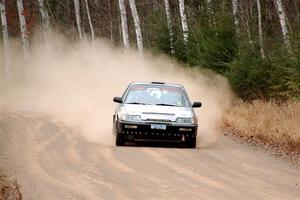 Nick Lyle / Kevin Dobrowolski Honda Civic Si on SS3.