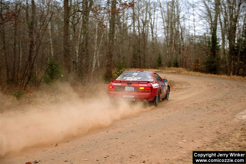 Al Dantes, Jr. / Marty Passuello Mazda RX-7 LS on SS3.