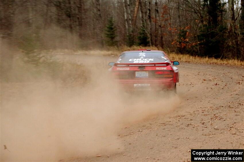 Al Dantes, Jr. / Marty Passuello Mazda RX-7 LS on SS3.