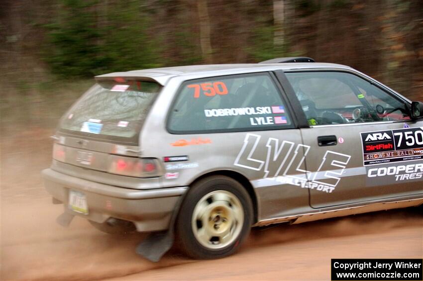 Nick Lyle / Kevin Dobrowolski Honda Civic Si on SS3.