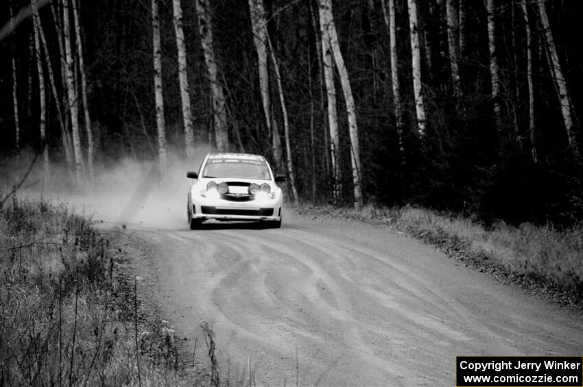 Scott Putnam / Alex Wong Subaru WRX STi on SS3.