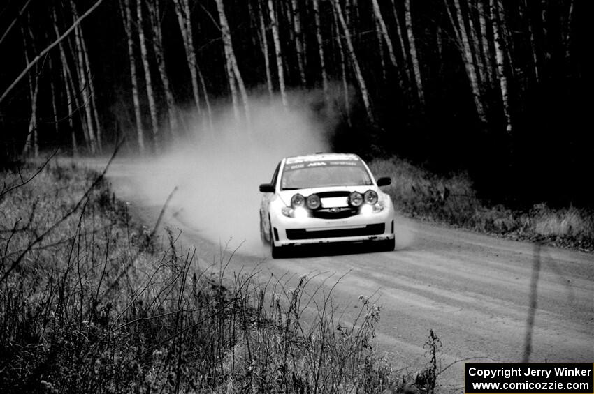 Scott Putnam / Alex Wong Subaru WRX STi on SS3.