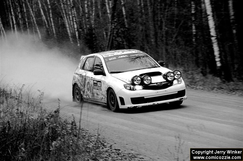 Scott Putnam / Alex Wong Subaru WRX STi on SS3.