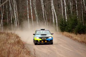 Colin Gleason / Mason Klimek Subaru Impreza 2.5RS on SS3.