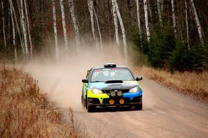 Colin Gleason / Mason Klimek Subaru Impreza 2.5RS on SS3.
