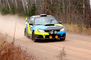 Colin Gleason / Mason Klimek Subaru Impreza 2.5RS on SS3.