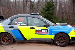 Colin Gleason / Mason Klimek Subaru Impreza 2.5RS on SS3.