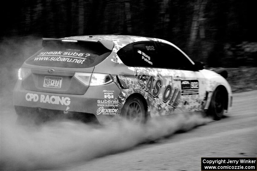 Scott Putnam / Alex Wong Subaru WRX STi on SS3.