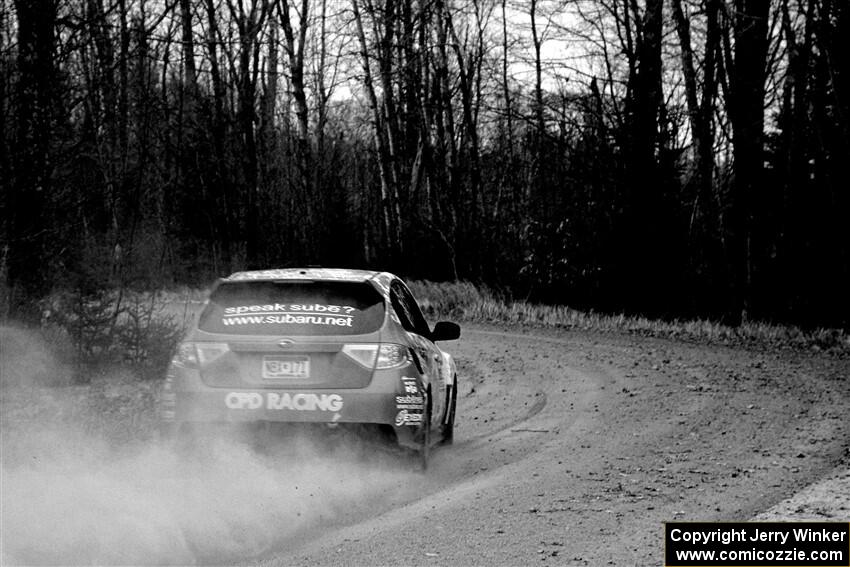 Scott Putnam / Alex Wong Subaru WRX STi on SS3.