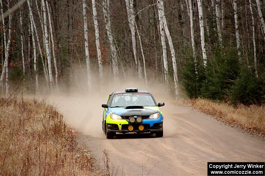 Colin Gleason / Mason Klimek Subaru Impreza 2.5RS on SS3.