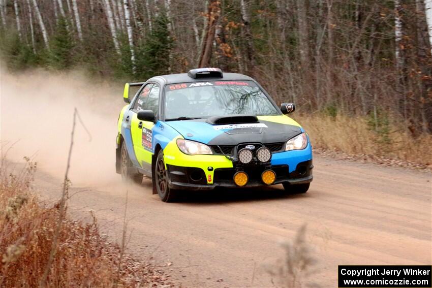 Colin Gleason / Mason Klimek Subaru Impreza 2.5RS on SS3.
