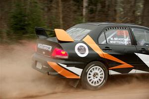 Tim Whitteridge / Mitch Meadows Mitsubishi Lancer Evo VIII on SS3.