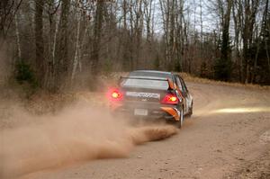 Tim Whitteridge / Mitch Meadows Mitsubishi Lancer Evo VIII on SS3.