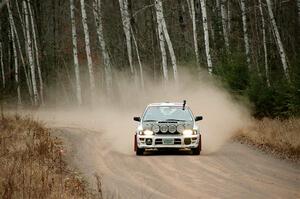 Aidan Hicks / John Hicks Subaru Impreza Wagon on SS3.