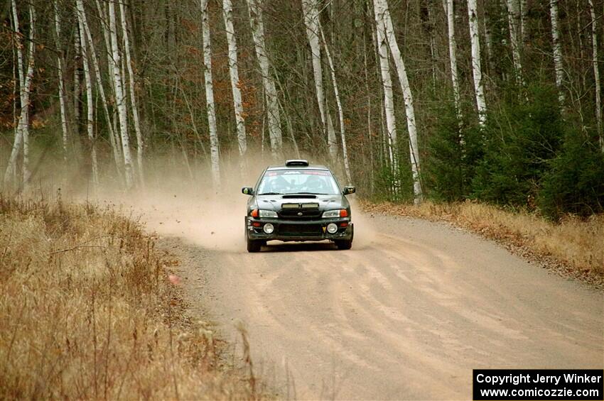 Jacob Kohler / Brittney Kohler Subaru Impreza on SS3.