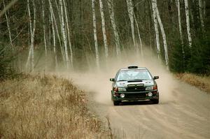 Jacob Kohler / Brittney Kohler Subaru Impreza on SS3.