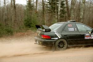 Jacob Kohler / Brittney Kohler Subaru Impreza on SS3.