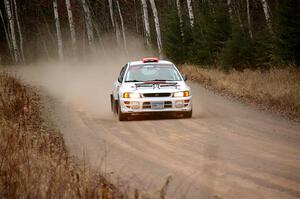 Richard Donovan / Greg Donovan Subaru Impreza on SS3.