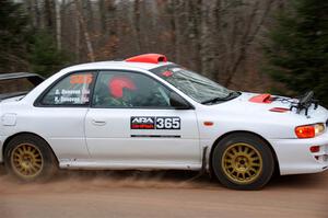 Richard Donovan / Greg Donovan Subaru Impreza on SS3.