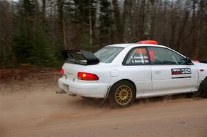 Richard Donovan / Greg Donovan Subaru Impreza on SS3.