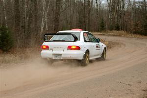 Richard Donovan / Greg Donovan Subaru Impreza on SS3.