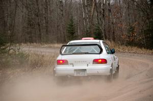 Richard Donovan / Greg Donovan Subaru Impreza on SS3.