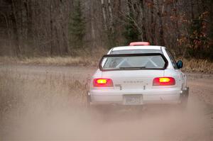Richard Donovan / Greg Donovan Subaru Impreza on SS3.