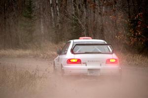 Richard Donovan / Greg Donovan Subaru Impreza on SS3.