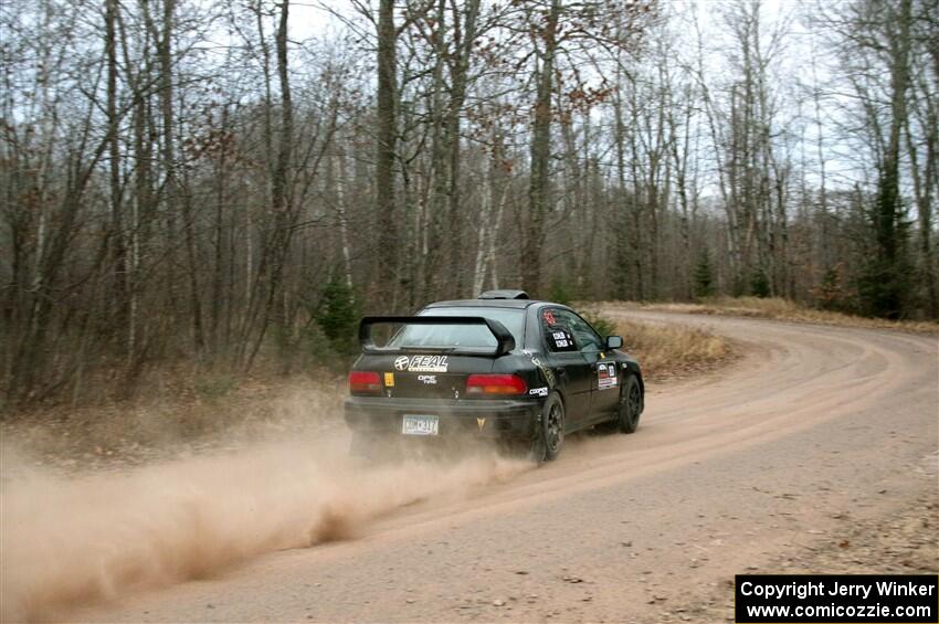 Jacob Kohler / Brittney Kohler Subaru Impreza on SS3.