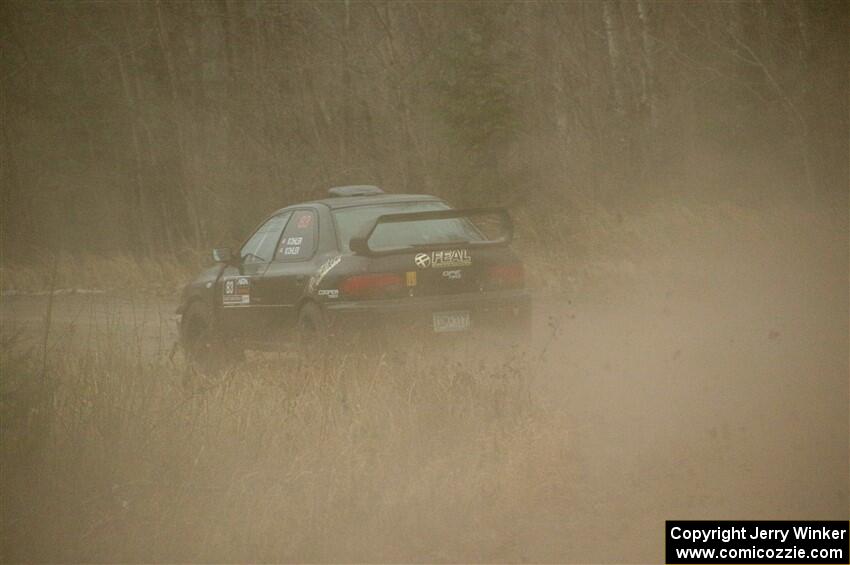 Jacob Kohler / Brittney Kohler Subaru Impreza on SS3.