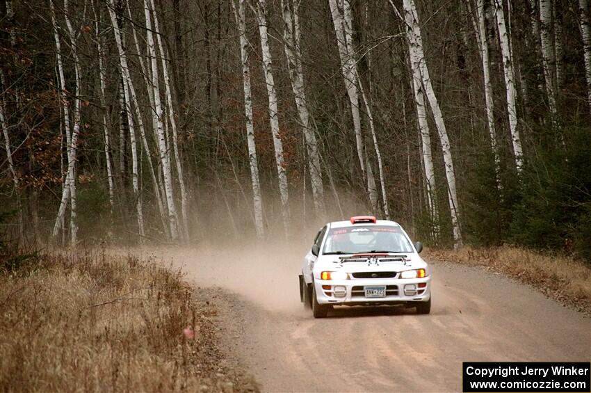 Richard Donovan / Greg Donovan Subaru Impreza on SS3.