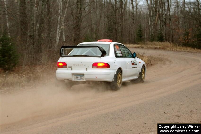 Richard Donovan / Greg Donovan Subaru Impreza on SS3.