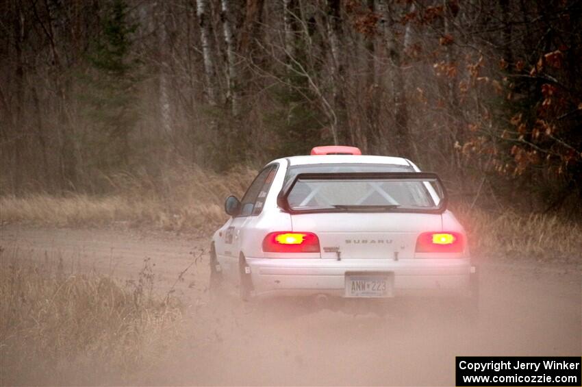 Richard Donovan / Greg Donovan Subaru Impreza on SS3.