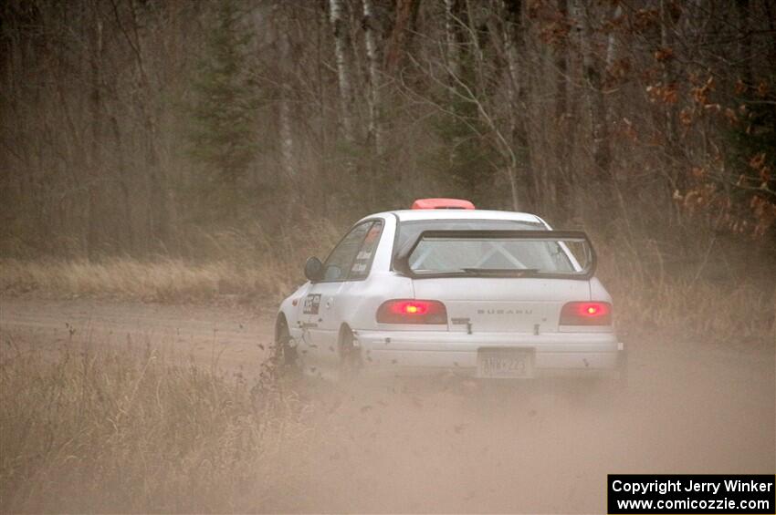 Richard Donovan / Greg Donovan Subaru Impreza on SS3.