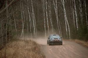 Calvin Bergen / Daryl Bergen Subaru WRX STi on SS3.