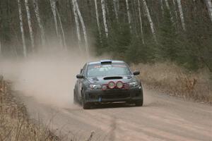 Calvin Bergen / Daryl Bergen Subaru WRX STi on SS3.