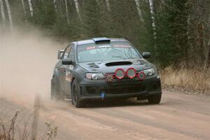 Calvin Bergen / Daryl Bergen Subaru WRX STi on SS3.
