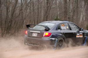 Calvin Bergen / Daryl Bergen Subaru WRX STi on SS3.